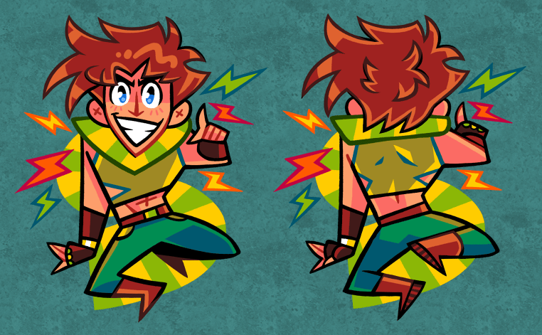 Joseph Joestar - 2'' Acrylic Keychain (double sided) | neonUFO